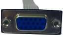 15-pin VGA connector